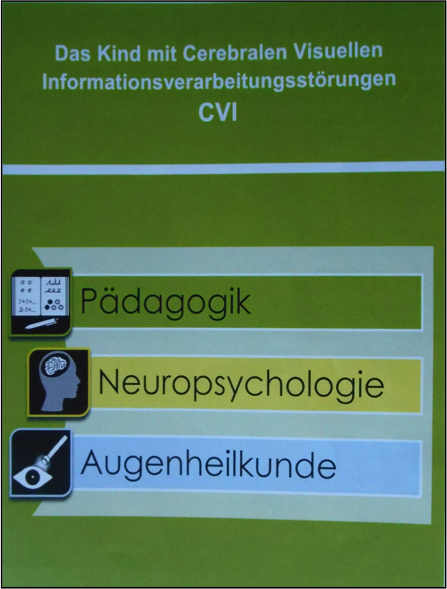 Titelseite der Broschüre: Das Kind mit cerebralen visuellen Informationsverarbeitungsstörungen CVI
